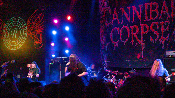 Cannibal Corpse @ The Ramkat, Winston Salem | Photo By Mike Paquin