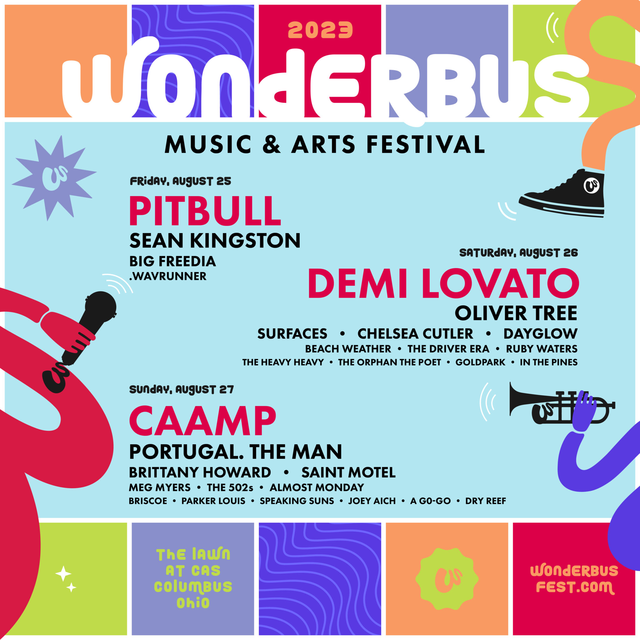 WonderBus Announces Lineup for 2023 Loud Hailer Magazine